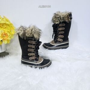 Sorel Women's Joan of Arctic Boots, Coffee, Size 6